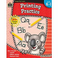 PRINTING PRACTICE GRADES K-1 READY-SET-LEARN