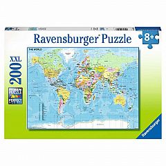 MAP OF THE WORLD 200PC PUZZLE
