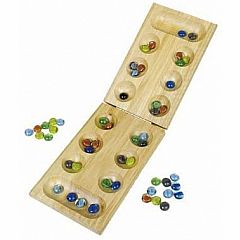 WOOD MANCALA IN TIN