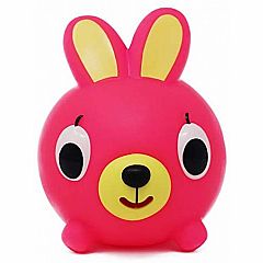 NEON PINK BUNNY JABBER BALL