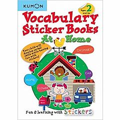 VOCABULARY STICKER BOOKS AGE 2