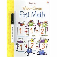 Wipe-Clean First Math