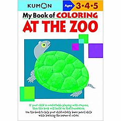 KUMON COLORING AT THE ZOO