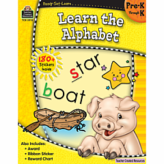 LEARN THE ALPHABET PREK-K READY-SET-LEARN