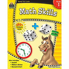 MATH SKILLS GRADE 1 READY-SET-LEARN