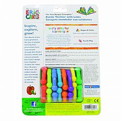 THE VERY HUNGRY CATERPILLAR RATTLE TEETHER LINKS