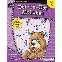 DOT-TO-DOT ALPHABET GRADE K READY-SET-LEARN