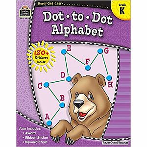 DOT-TO-DOT ALPHABET GRADE K READY-SET-LEARN