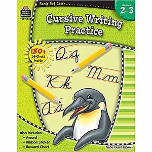 CURSIVE WRITING PRACTICE GRADES 2-3 READY-SET-LEARN