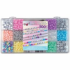 TELL YOUR STORY ALPHABET BEAD CASE SMALL PASTEL