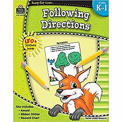 FOLLOWING DIRECTIONS GRADES K-1 READY-SET-LEARN