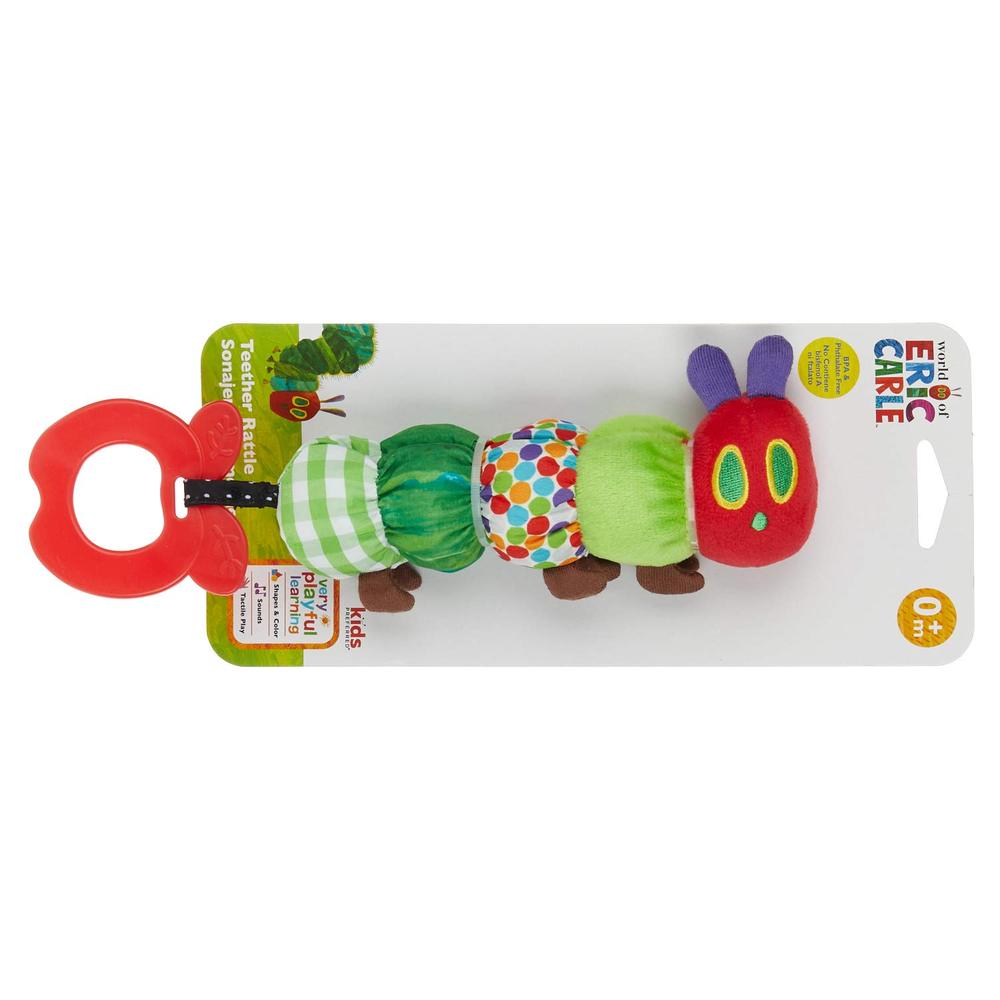 THE VERY HUNGRY CATERPILLAR TEETHER RATTLE Thinker Toys