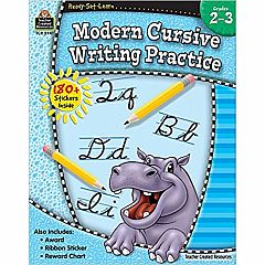 MODERN CURSIVE WRITING PRACTICE GRADES 2-3 READY-SET-LEARN