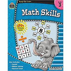 MATH SKILLS GRADE 3 READY-SET-LEARN