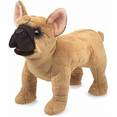 FRENCH BULLDOG HAND PUPPET