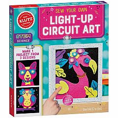 SEW YOUR OWN LIGHT UP CIRCUIT ART