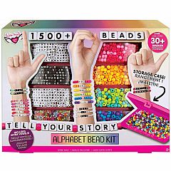 TELL YOUR STORY ALPHABET BEAD SET -1500+BEADS