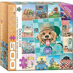 DOG'S LIFE 500PC PUZZLE