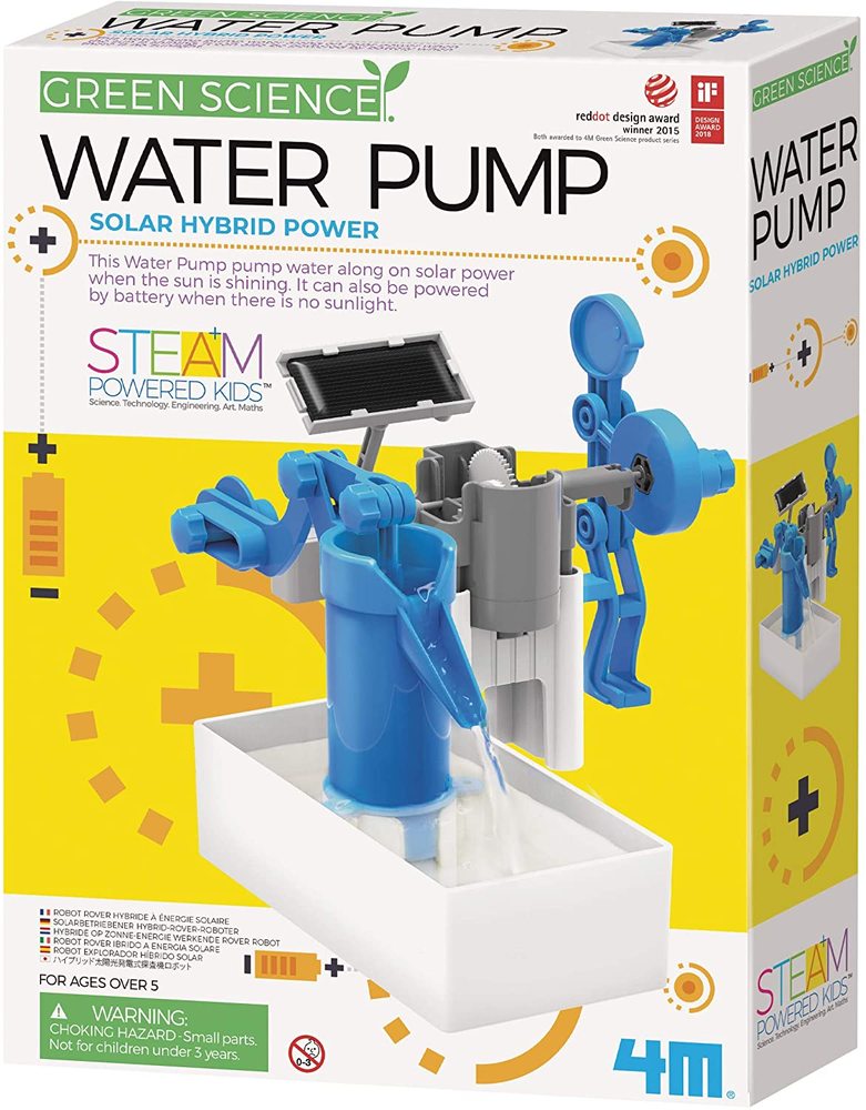 WATER PUMP GREEN SCIENCE 4M Thinker Toys