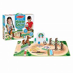 TRAIN & JUMP HORSE SHOW PLAY SET