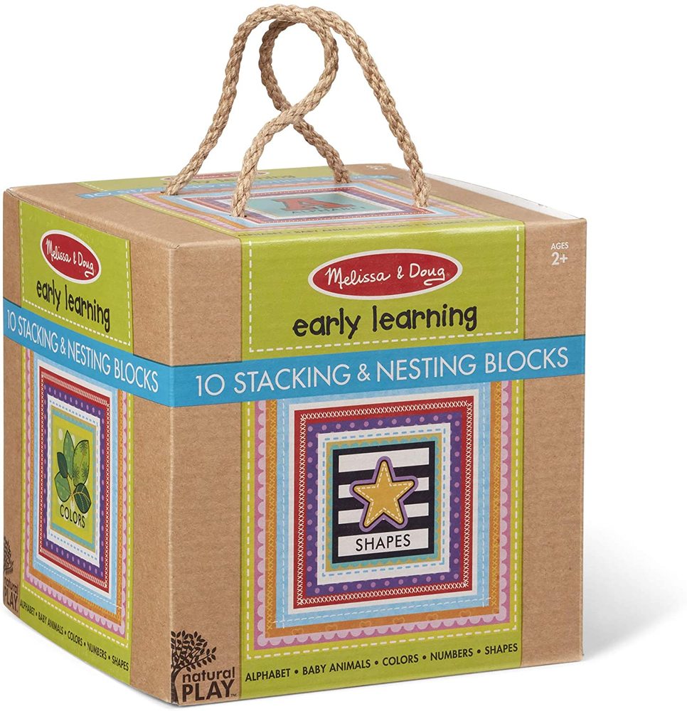 10 STACKING & NESTING BLOCKS Thinker Toys