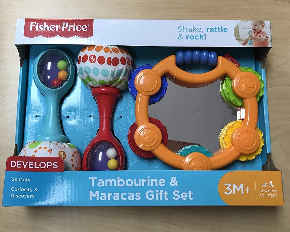 TAMBOURINE MARACUS GIFT SET Thinker Toys