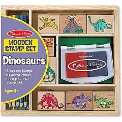 DINOSAUR STAMP SET