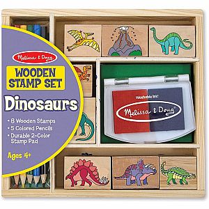 DINOSAUR STAMP SET