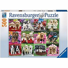 PUPPY PALS 500PC PUZZLE