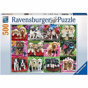 PUPPY PALS 500PC PUZZLE