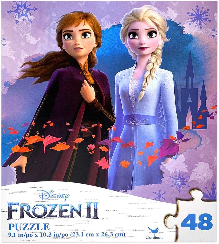 DISNEY FROZEN II ELSA & ANNA 48PC PUZZLE Thinker Toys