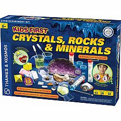 KIDS FIRST: CRYSTALS, ROCKS & MINERALS