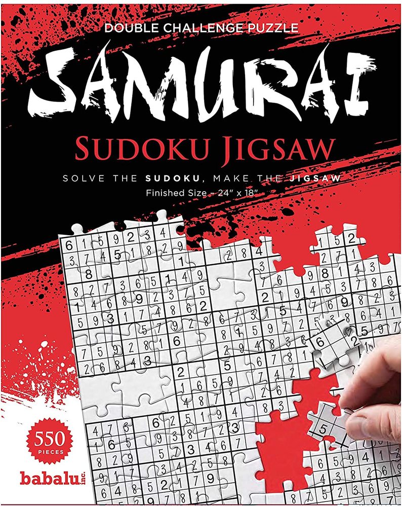 SAMURAI SUDOKU JIGSAW PUZZLE Thinker Toys