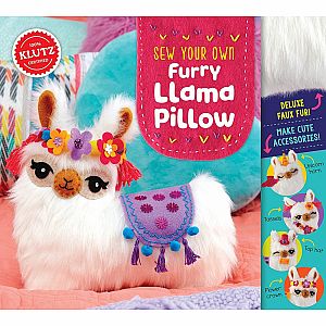 SEW YOUR OWN FURRY LLAMA PILLOW