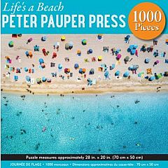 LIFE'S A BEACH 1000PC PUZZLE