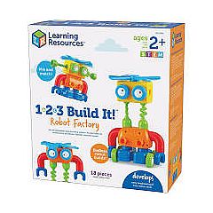 1-2-3 BUILD IT! ROBOT FACTORY