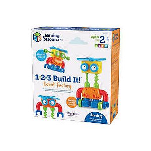 1-2-3 BUILD IT! ROBOT FACTORY