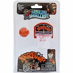 WORLD'S SMALLEST OFFICIAL NERF BASKETBALL