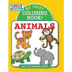 MY FIRST COLORING BOOK!