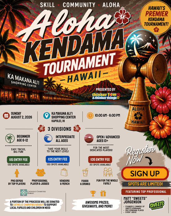 Aloha Kendama Tournament 2026